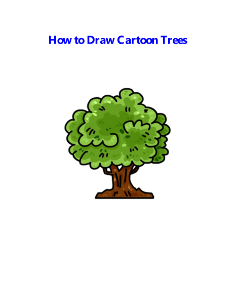 tailieuXANH - How to Draw Cartoon Trees