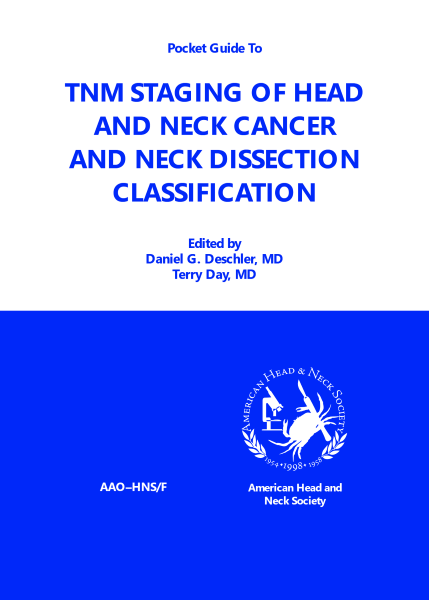 tailieuXANH - Pocket Guide To TNM STAGING OF HEAD AND NECK CANCER AND ...