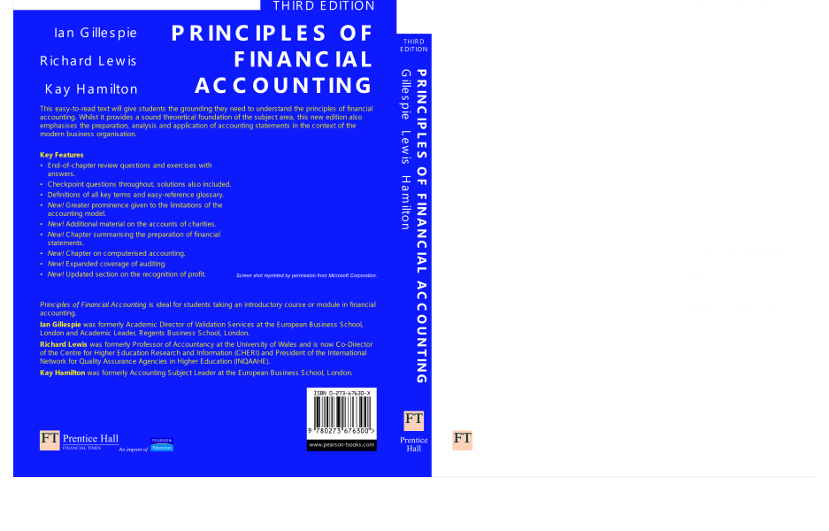 Accounting Principles Pearson Answer Key