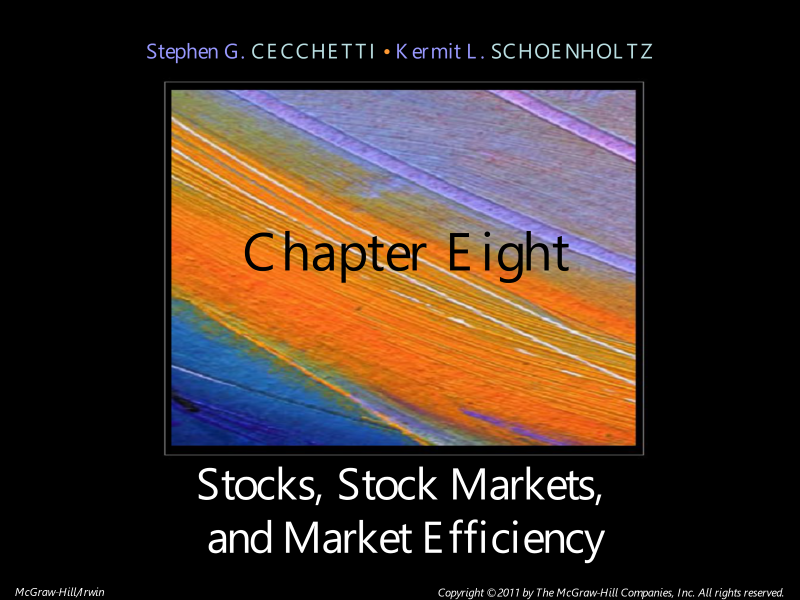 tailieuXANH Lecture Money, banking, and financial markets Chapter 8