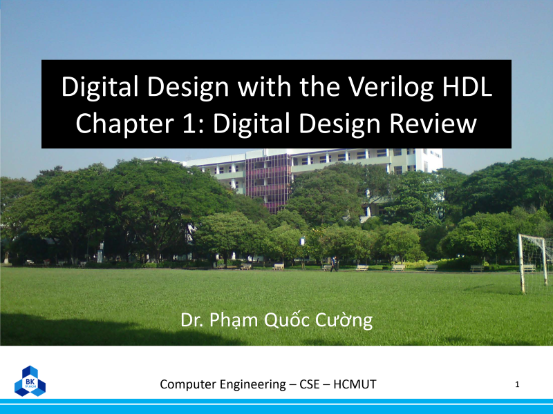 tailieuXANH Lecture Digital Design with the Verilog HDL Chapter 1